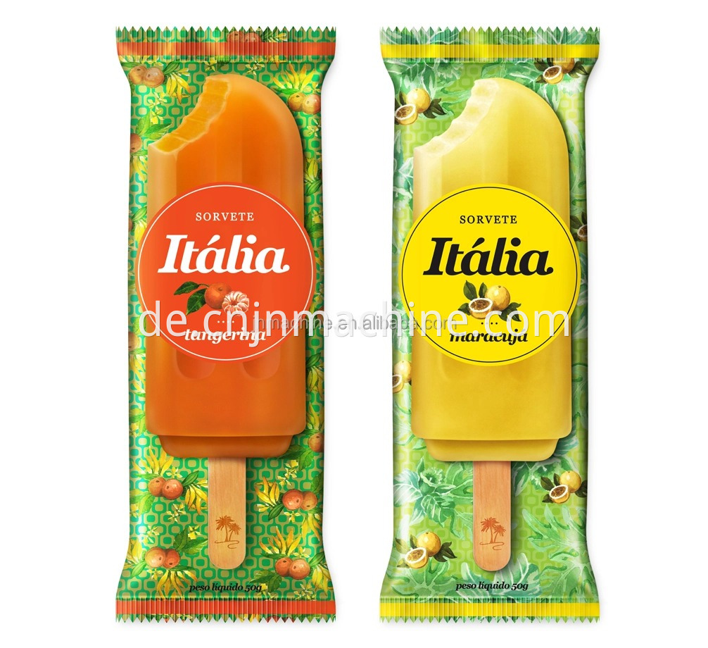 Eis Eis am Stiel Vakuumverpackung Geräte Popsicle Packaging System